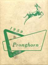 Farson High School 1959 yearbook cover photo