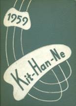 Kittanning High School 1959 yearbook cover photo