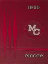 Mt. Clemens High School 1965 yearbook cover photo