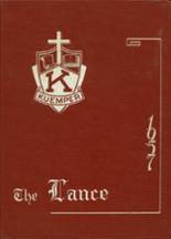 1957 Kuemper Catholic School Yearbook from Carroll, Iowa cover image