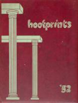 Woodrow Wilson High School 1952 yearbook cover photo