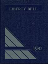 Liberty Junior-Senior High School 1982 yearbook cover photo