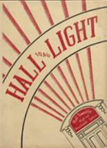 Hall High & Vocational School 1946 yearbook cover photo