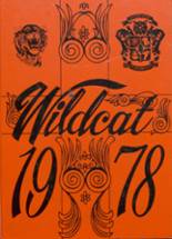 Calhoun City High School 1978 yearbook cover photo