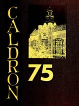 Cleveland Heights High School 1975 yearbook cover photo