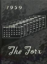 1959 Central High School Yearbook from Grand forks, North Dakota cover image