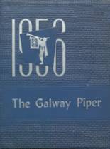 1956 Galway Central High School Yearbook from Galway, New York cover image