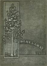 Robert E. Lee High School 1938 yearbook cover photo