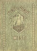 1954 West High School Yearbook from Denver, Colorado cover image