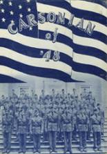 Carson Long Military High School 1948 yearbook cover photo