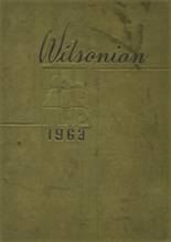 Wilson High School 1963 yearbook cover photo