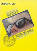 Wooster High School 1986 yearbook cover photo