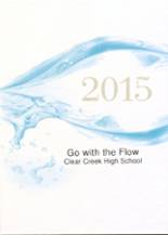 Clear Creek High School 2015 yearbook cover photo