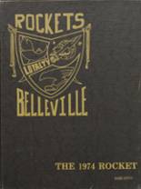 Belleville High School 1974 yearbook cover photo