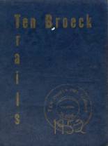 Franklinville-Ten Broeck Academy 1952 yearbook cover photo