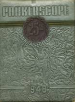 1948 Parker High School Yearbook from Greenville, South Carolina cover image