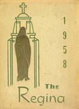 Queen of the Rosary Academy 1958 yearbook cover photo