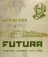 Martin Van Buren High School 1961 yearbook cover photo