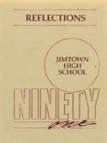 Jimtown High School 1991 yearbook cover photo