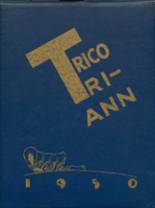 Trico High School 1950 yearbook cover photo