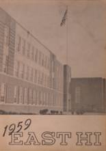Huntington East High School 1959 yearbook cover photo