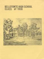 Bellefonte High School 1938 yearbook cover photo