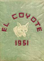 Roswell High School 1951 yearbook cover photo