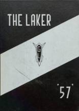 Glen Lake High School 1957 yearbook cover photo