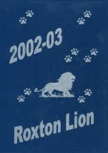 Roxton High School 2003 yearbook cover photo