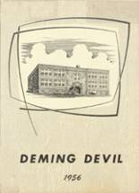 Deming High School 1956 yearbook cover photo