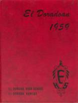 El Dorado High School 1959 yearbook cover photo