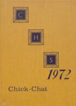 Chickasha High School 1972 yearbook cover photo