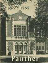 Monticello High School 1955 yearbook cover photo