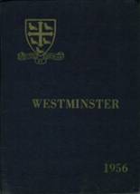 Westminster School 1956 yearbook cover photo