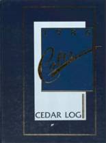 Cedar Cliff High School 1986 yearbook cover photo