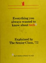 West Technical High School 1972 yearbook cover photo