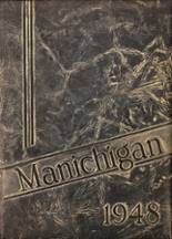 Manistee High School 1948 yearbook cover photo