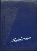 Maiden High School 1959 yearbook cover photo