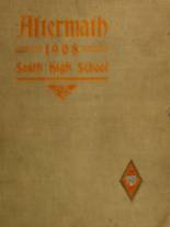 South High School 1908 yearbook cover photo