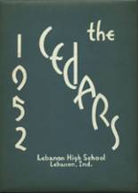 Lebanon High School 1952 yearbook cover photo