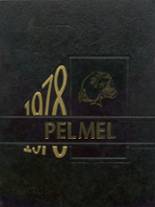 Pell City High School 1978 yearbook cover photo
