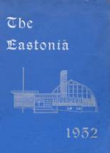 Easton High School 1952 yearbook cover photo