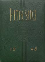 Hamilton High School West 1948 yearbook cover photo