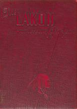 Laconia High School 1954 yearbook cover photo