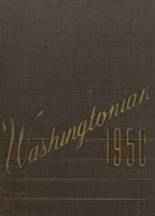 Washington High School 1950 yearbook cover photo