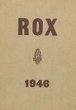 Roxana High School 1946 yearbook cover photo