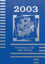 Eminence High School 2003 yearbook cover photo