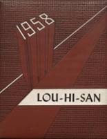 1958 Loudon High School Yearbook from Loudon, Tennessee cover image
