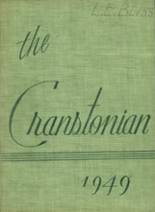 Cranston High School East 1949 yearbook cover photo