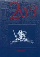 Ausable Valley High School 2003 yearbook cover photo